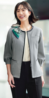 事務服カーシーカシマジャケット+パンツ(オフィススーツ)