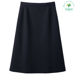 Aラインスカート（57cm丈）／ゴムゴムウエスト