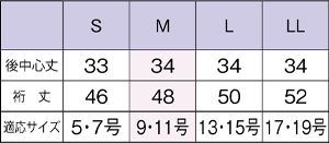 サイズ表