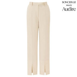 事務服ボンマックススリットパンツ