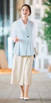 事務服ボンマックスベスト+パンツ(ベストスーツ)