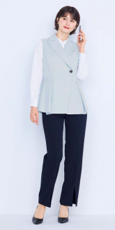 事務服ボンマックスベスト+パンツ(ベストスーツ)