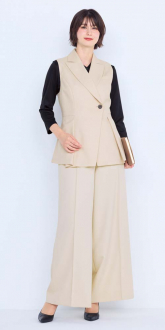 事務服ボンマックスベスト+パンツ(ベストスーツ)