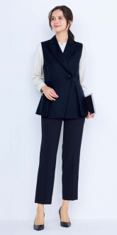 事務服ボンマックスベスト+パンツ(ベストスーツ)