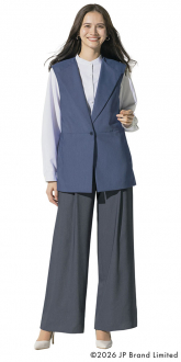 事務服セロリーベスト+パンツ(ベストスーツ)