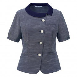 事務服カーシーカシマオーバーブラウス