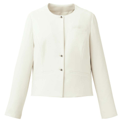 事務服カーシーカシマノーカラージャケット