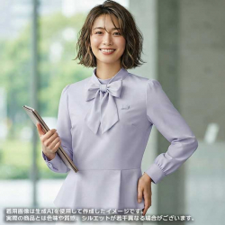 事務服カーシーカシマボウブラウス（九分袖）