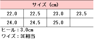 サイズ表