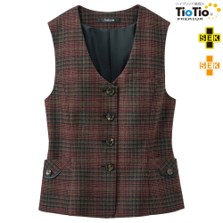 事務服セロリーベスト（シングル）
