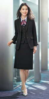 事務服グロウジャケット+タイトスカート(レディースーツ)