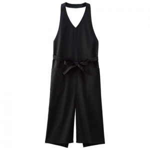 Vネックエプロン