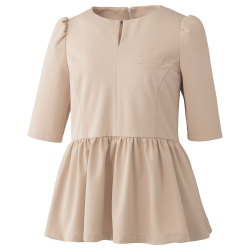 事務服チトセペプラムトップス（六分袖）