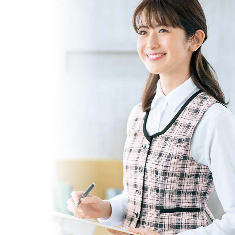 事務服 HCV8450 ベスト ピエ