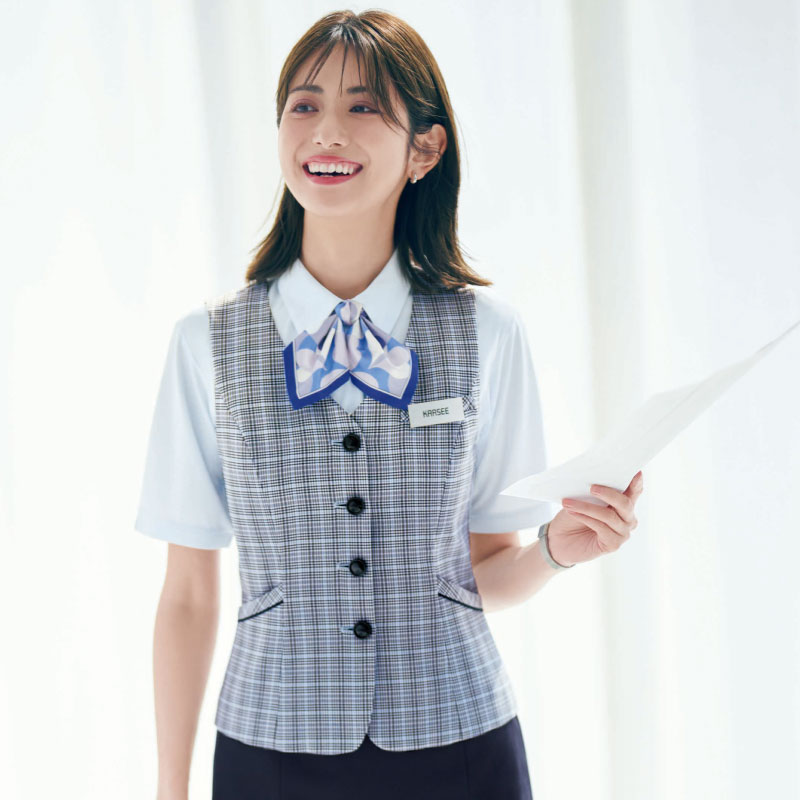 事務服 ESV924 ベスト カーシー