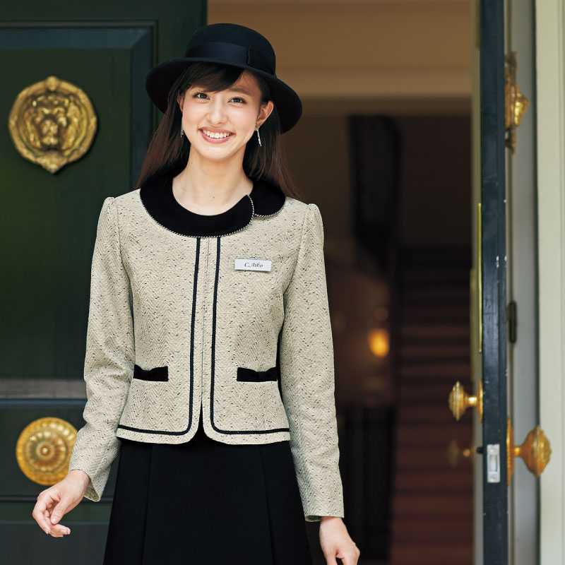 事務服 81680 ジャケット アンジョア