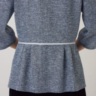 GOBL-2604 七分袖オーバーブラウス 事務服