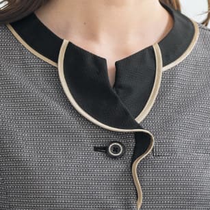 S-51580 半袖オーバーブラウス 事務服