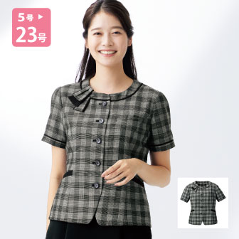 FB71453 オーバーブラウス 事務服