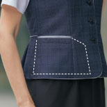 S-04681 ベスト 事務服