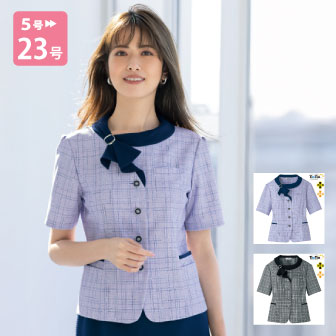 S-51366 オーバーブラウス 事務服
