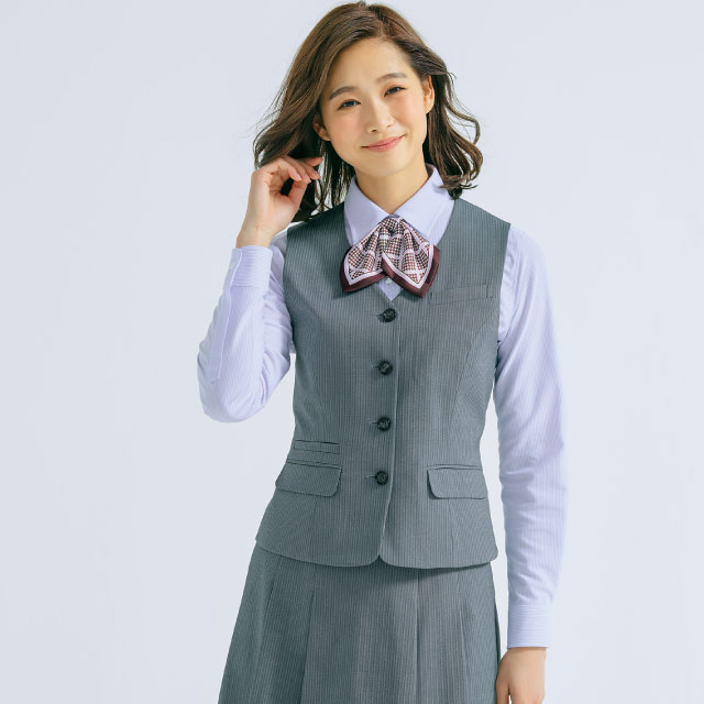 事務服 3600:ソロテックス・ソリッドストライプ ピエ