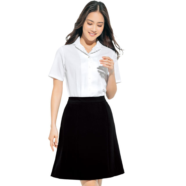 事務服 4000:2WAYストレッチダブルクロス ピエ