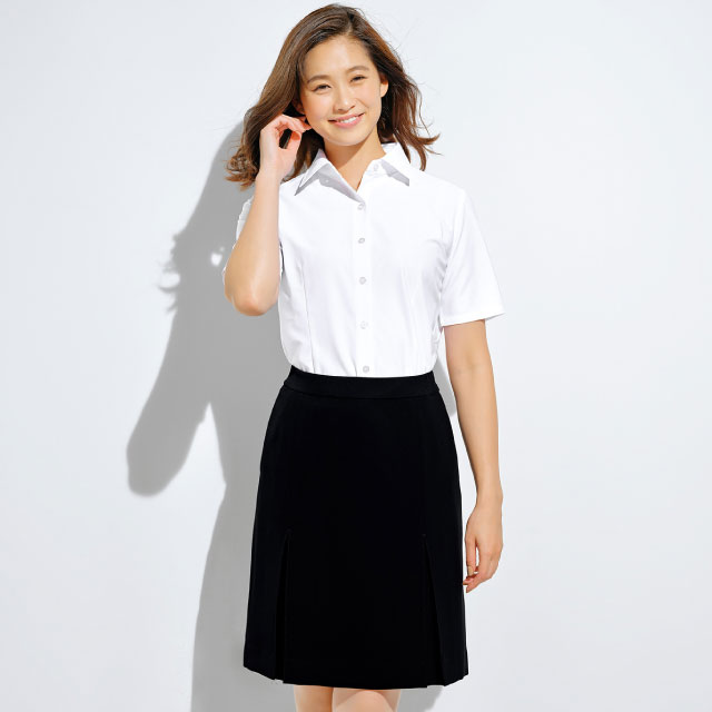 事務服 4000:2WAYストレッチダブルクロス ピエ