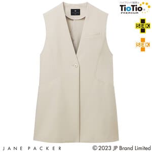 事務服 セロリー S-70304 ロングベスト