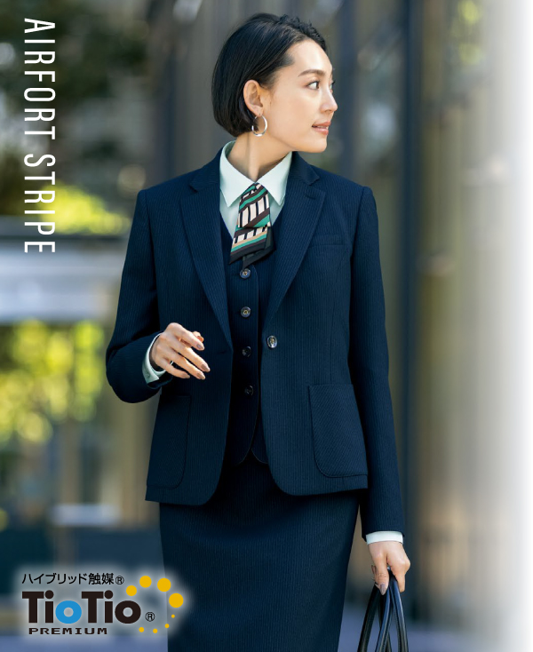 AIRFORT_STRIPE エアフォートストライプ 事務服