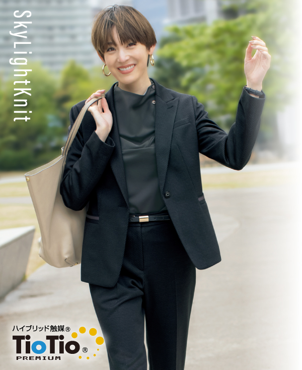 SkyLightKnit スカイライトニット 事務服