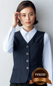 フォーク（nuovo）の事務服 ベスト FV36359