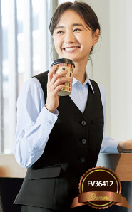 フォーク（nuovo）の事務服 ベスト FV36412