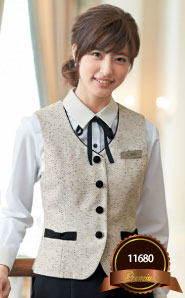 アンジョアの事務服 ベスト 11680