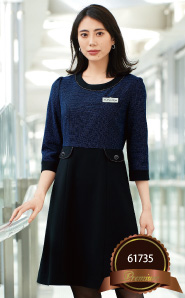 アンジョアの事務服 ワンピース 61735