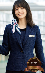 アンジョアの事務服 ジャケット 81735
