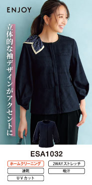 カーシーカシマの事務服 オーバーブラウス ESA1032